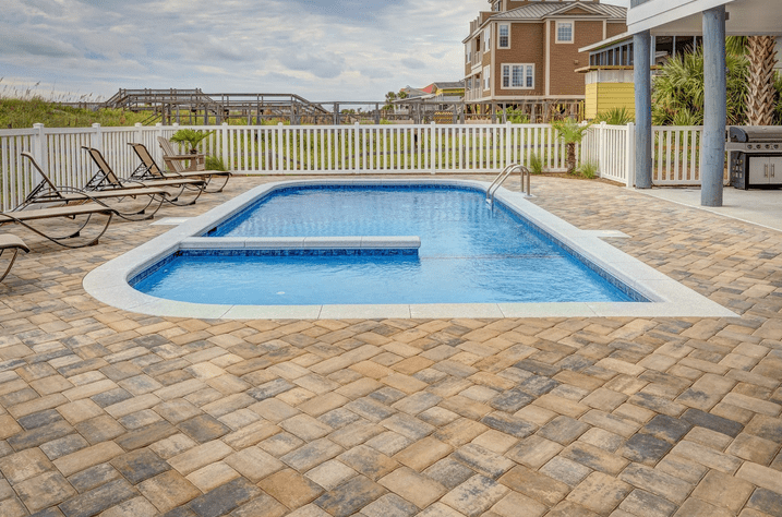 a swimming pool