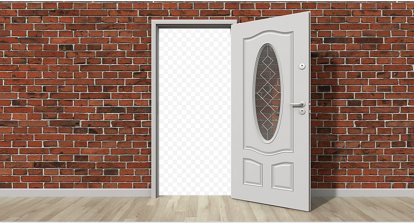 check the door's operation